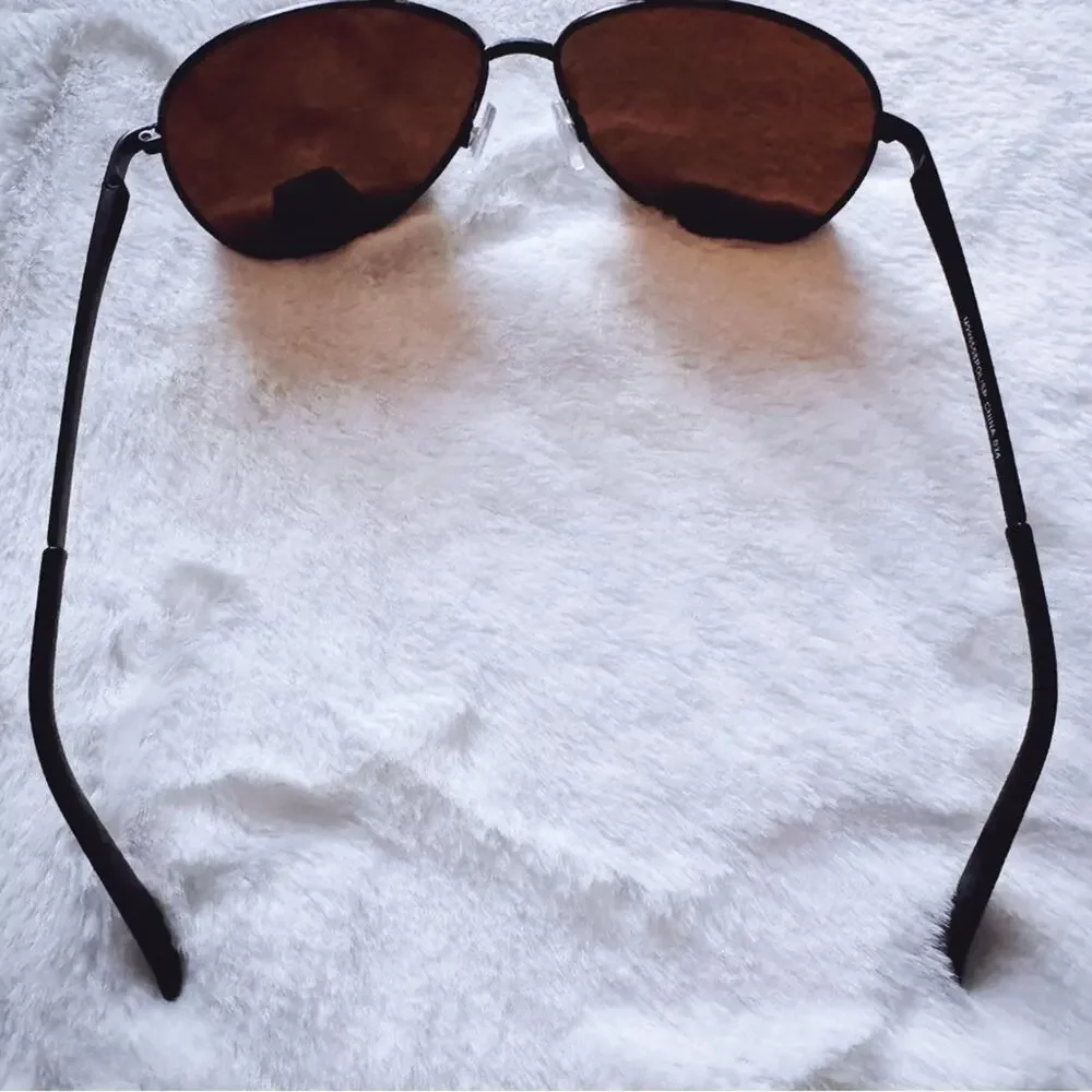 Ian Brown w/Black Rims Stylish Polarized Sunglasses